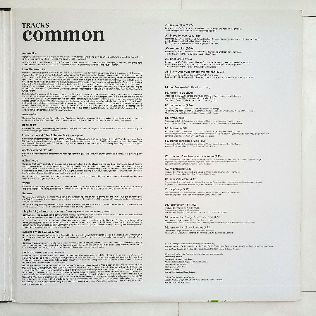 ★限定！ＵＳ２枚組ＬＰゲートフォールド★『ＲＥＳＵＲＲＥＣＴＩＯＮ』ＣＯＭＭＯＮ