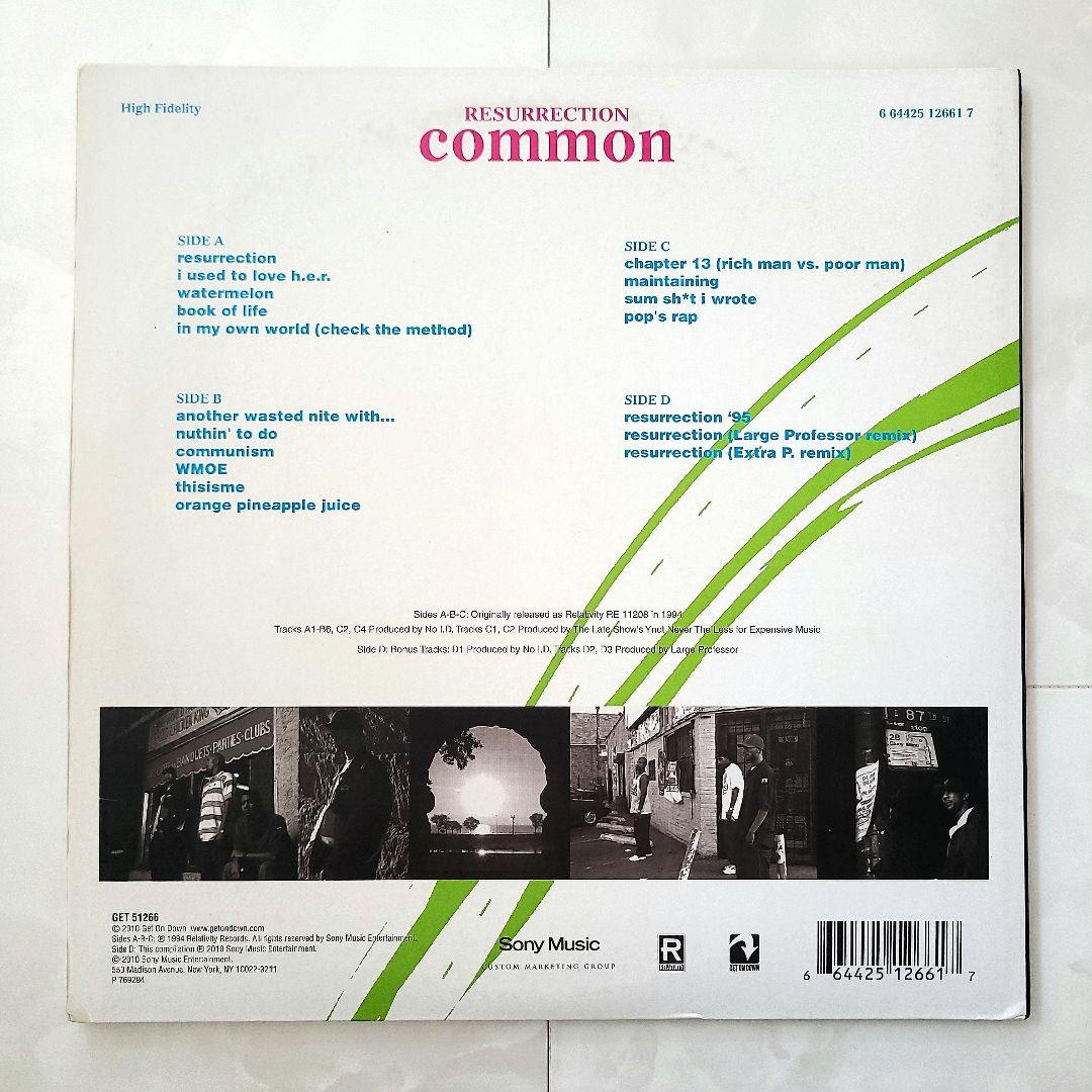 ★限定！ＵＳ２枚組ＬＰゲートフォールド★『ＲＥＳＵＲＲＥＣＴＩＯＮ』ＣＯＭＭＯＮ