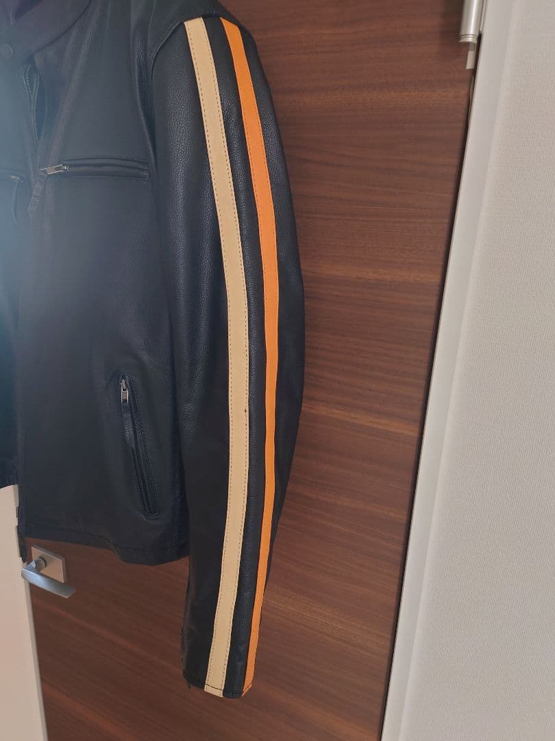 MOTORHEADモーターヘッド　シングルライダースレザージャケット　3L