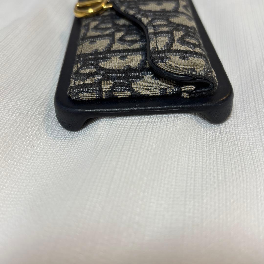 DIOR　iPhone12 12Pro対応　トロッター サドル　スマホケース