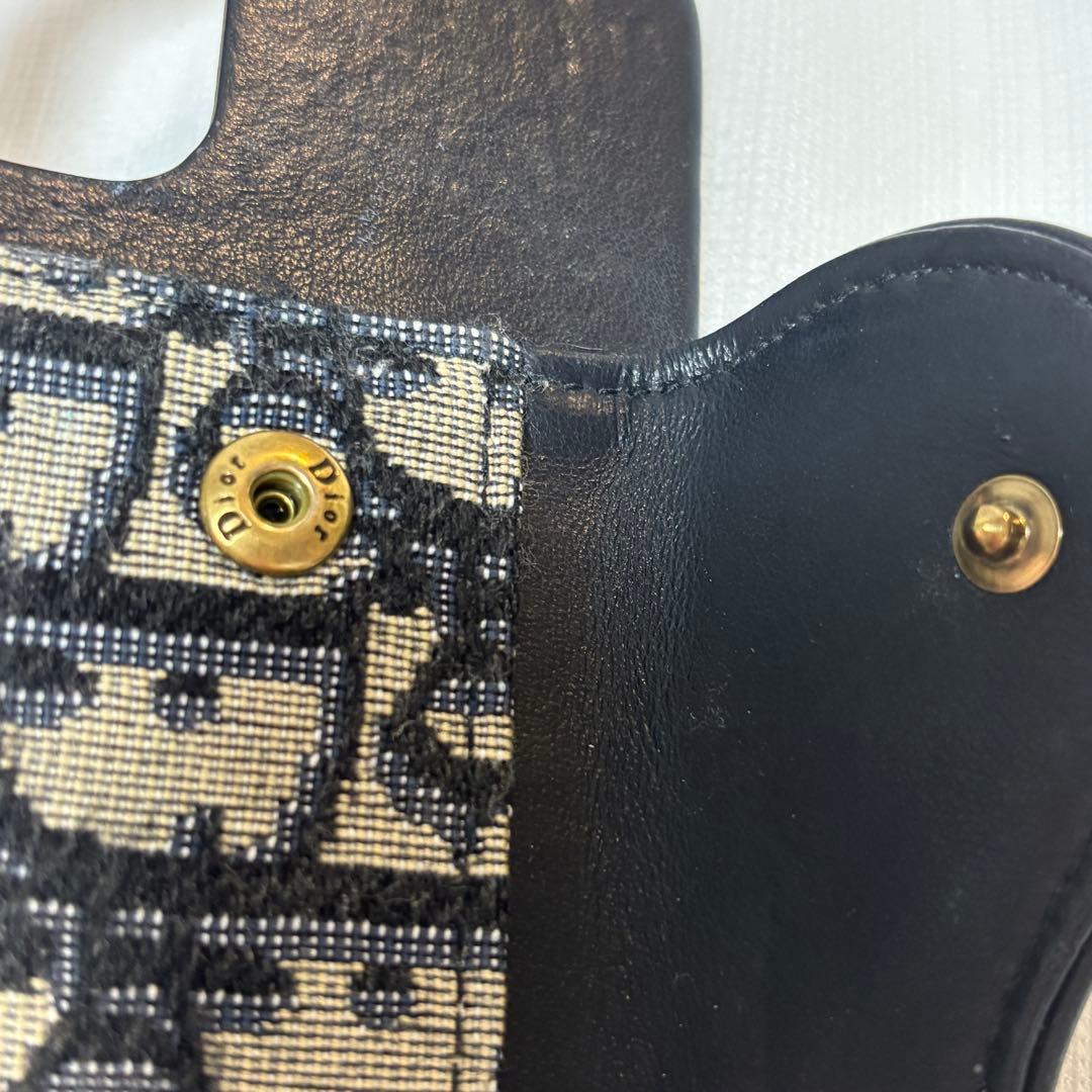 DIOR　iPhone12 12Pro対応　トロッター サドル　スマホケース