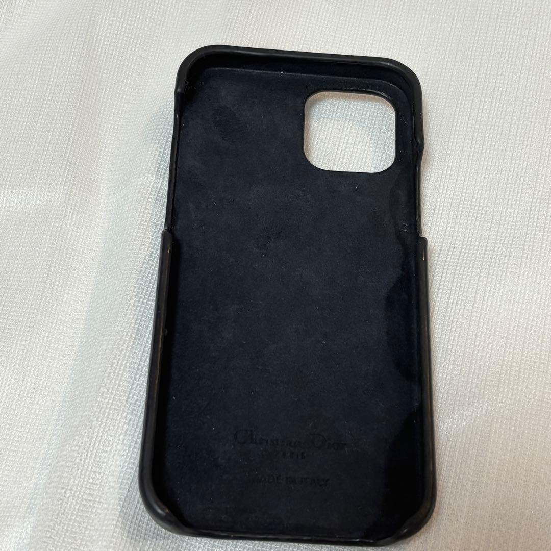 DIOR　iPhone12 12Pro対応　トロッター サドル　スマホケース