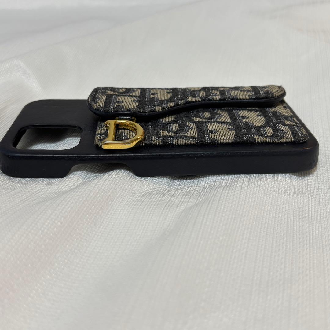DIOR　iPhone12 12Pro対応　トロッター サドル　スマホケース
