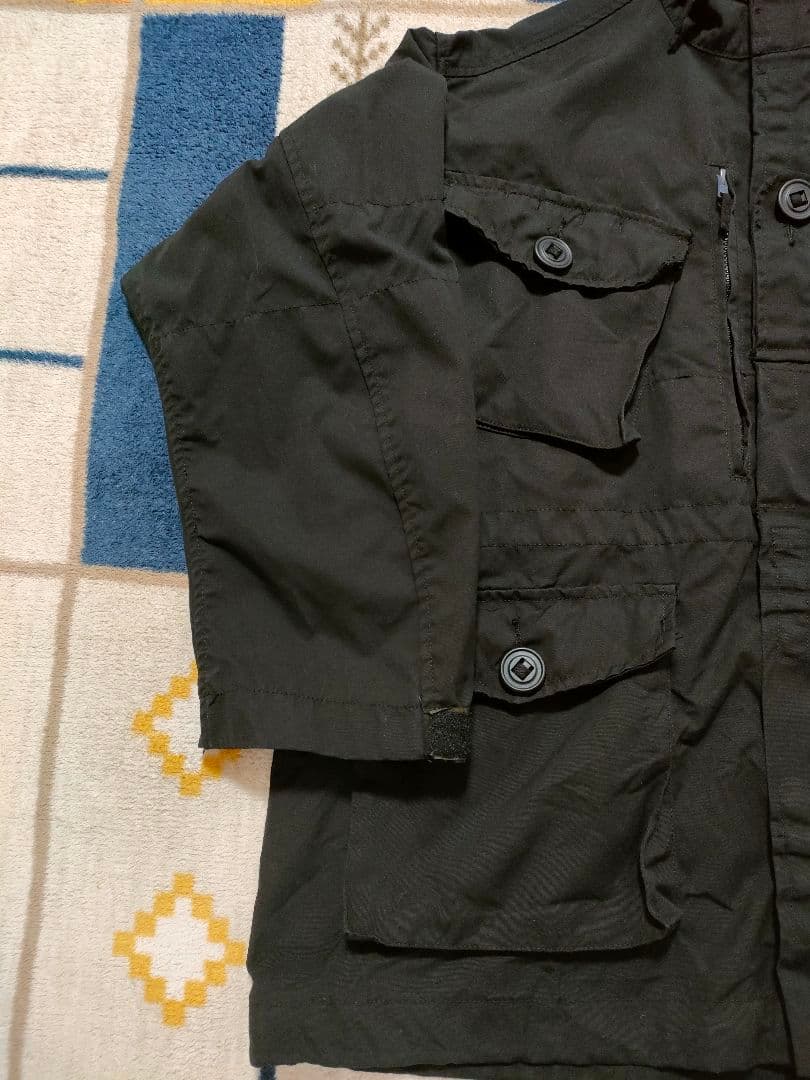 イギリス軍 SAS ブラック フィールドジャケット スモック パーカー 黒