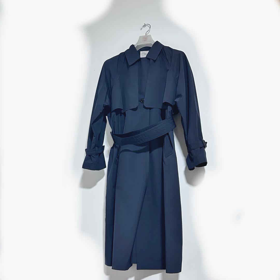 IENA Pe/ポプリンシングルトレンチコート