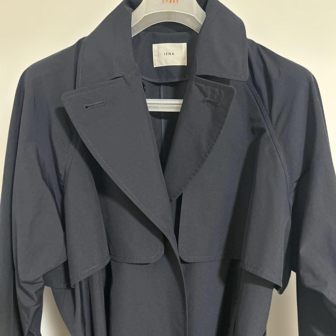 IENA Pe/ポプリンシングルトレンチコート