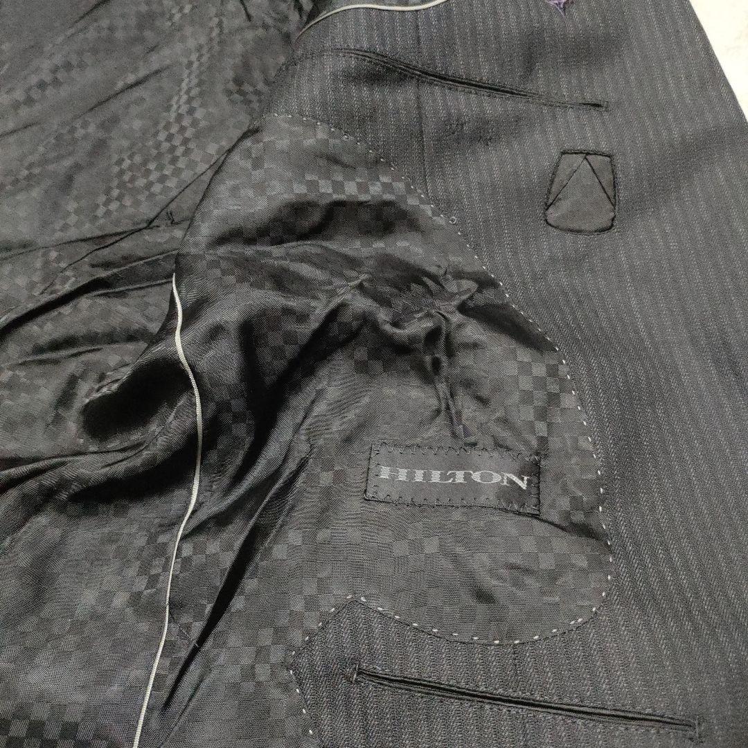 新品！　ヒルトン　グアベロ ドゥカティ　ストライプ　セットアップ　黒　AB5