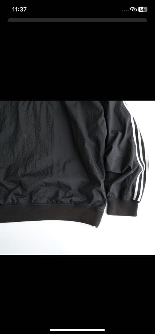 ウェア adidas 90's Pullover nylon Black XL