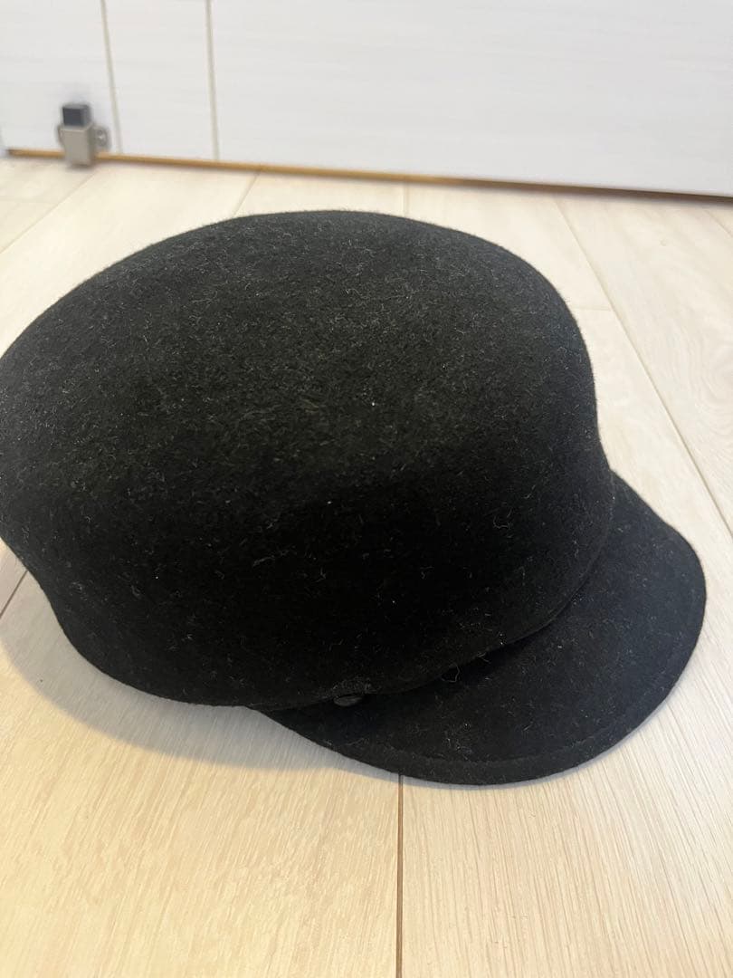 CA4LA HOVER ウール キャスケット ブラック