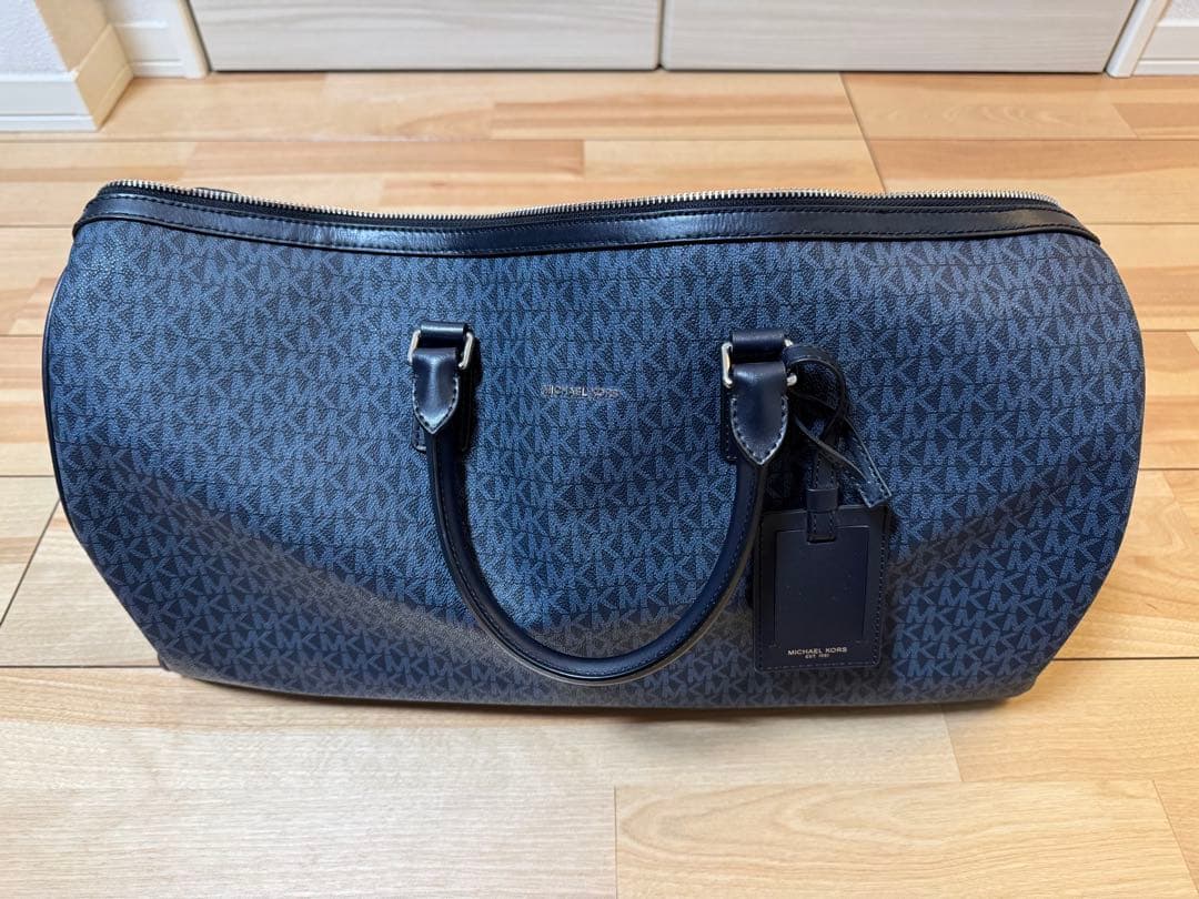 椿*ん様 Michael Kors Harrosonボストンバッグ　ネイビー