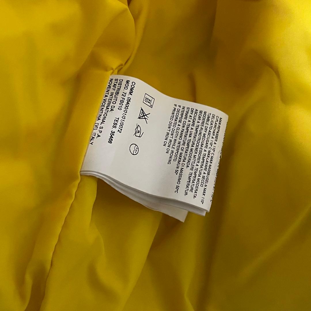 Dsquared2 ディースクエアード イエロー ダウンベスト