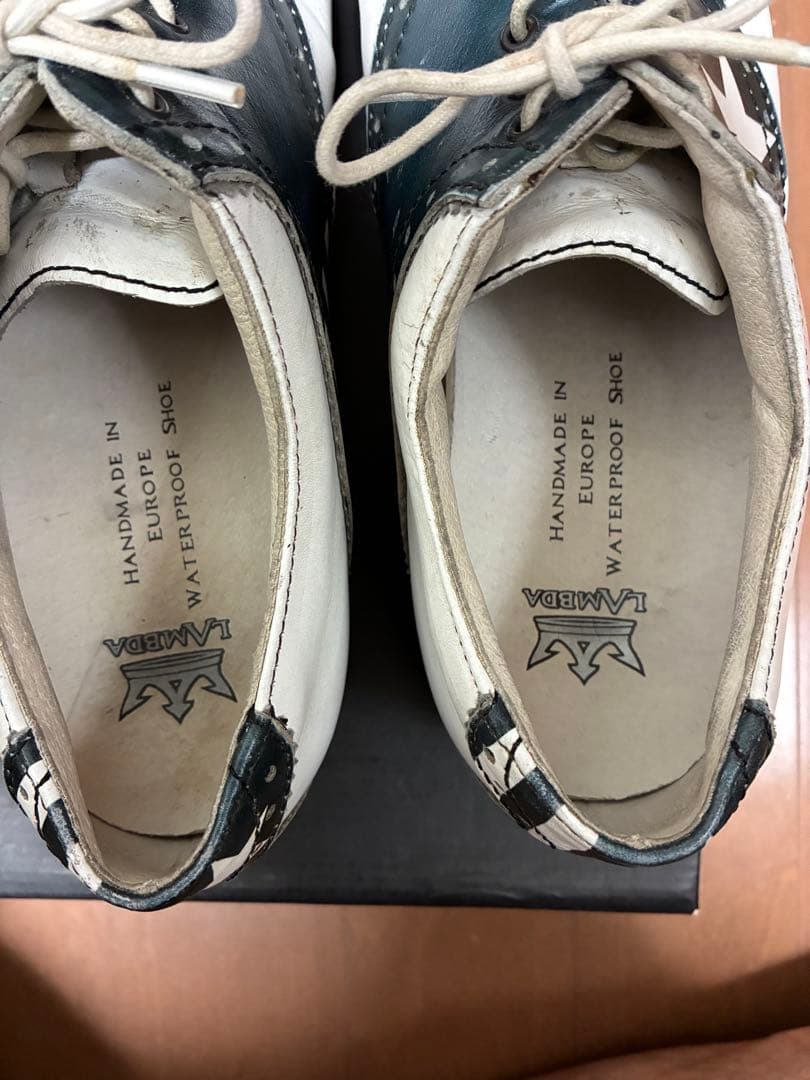 LAMBDA レザーゴルフシューズ ウォータープルーフ 42