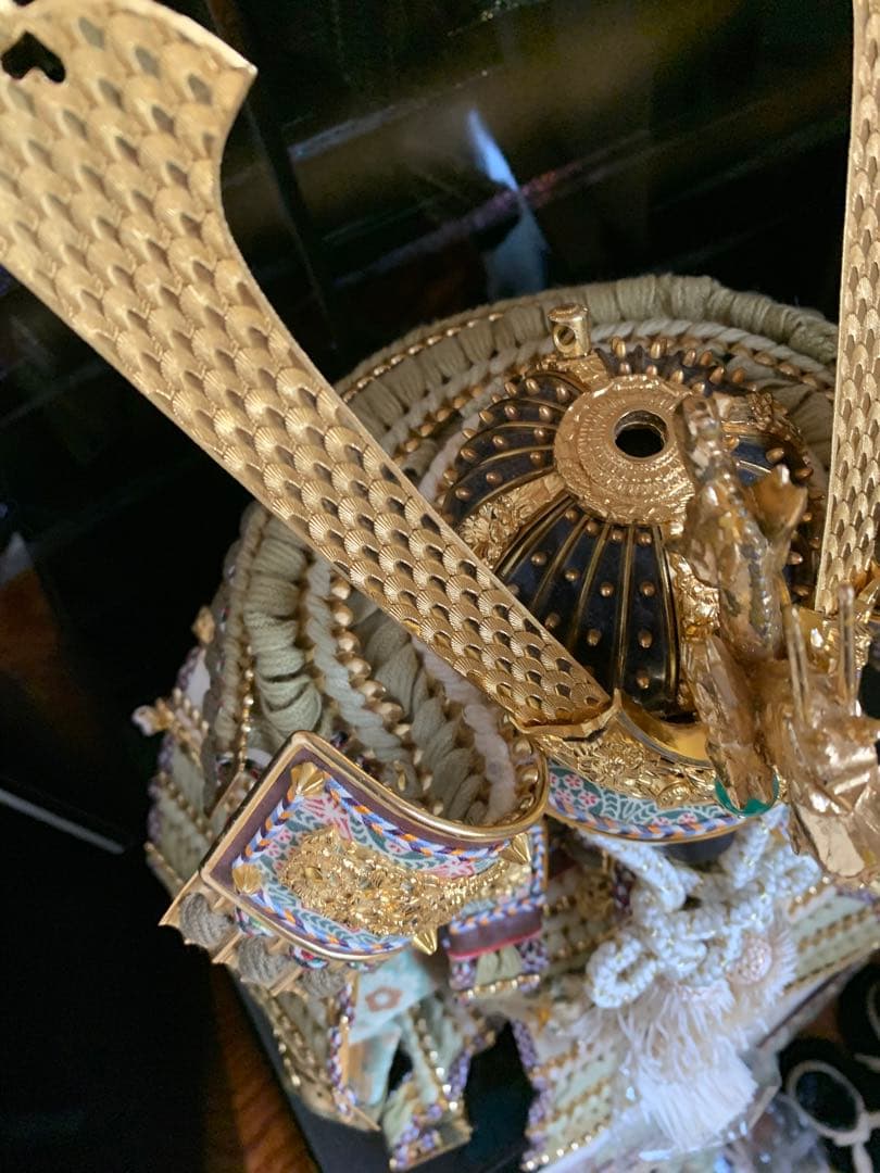 ☆兜鎧飾り　端午の節句