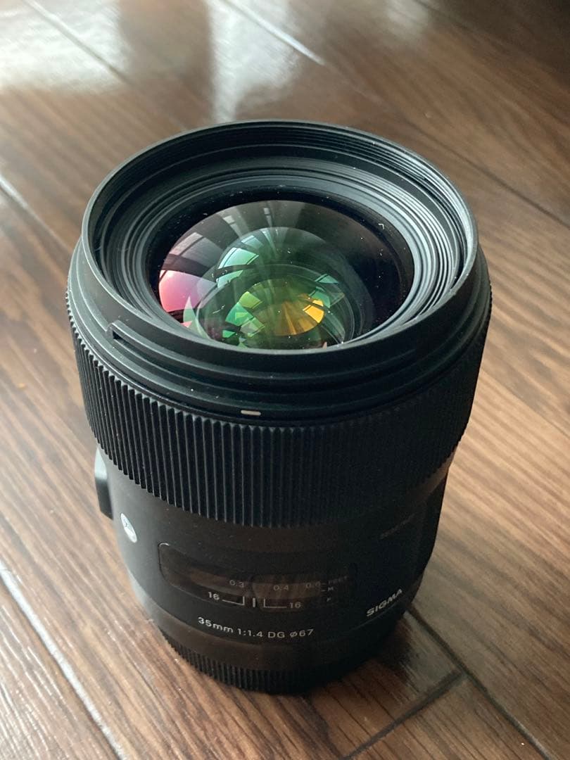 SIGMA 35mm F1.4 DG HSM レンズ（キヤノン　ＥＦマウント）