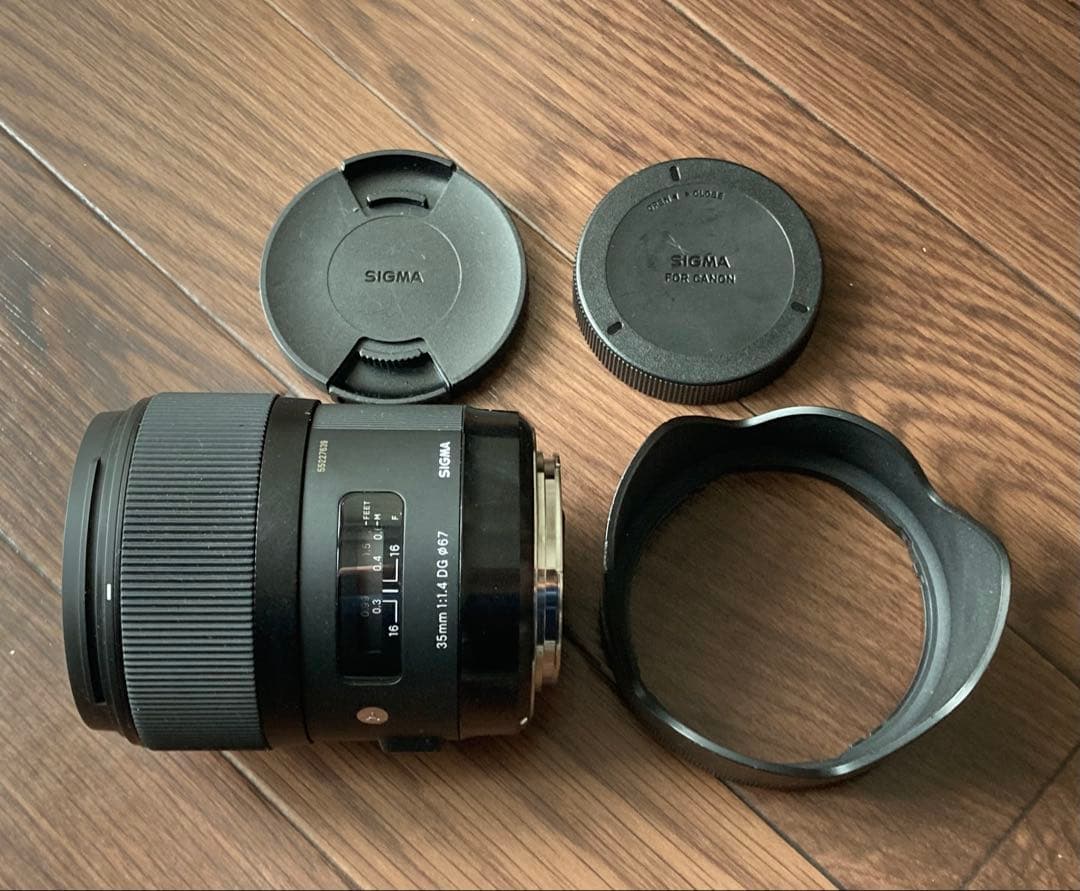 SIGMA 35mm F1.4 DG HSM レンズ（キヤノン　ＥＦマウント）