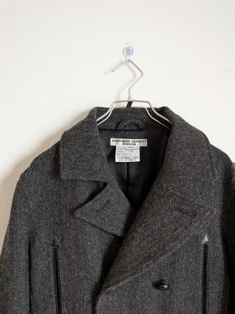 KATHARINE HAMNETT LONDON ツイードウールジャケット