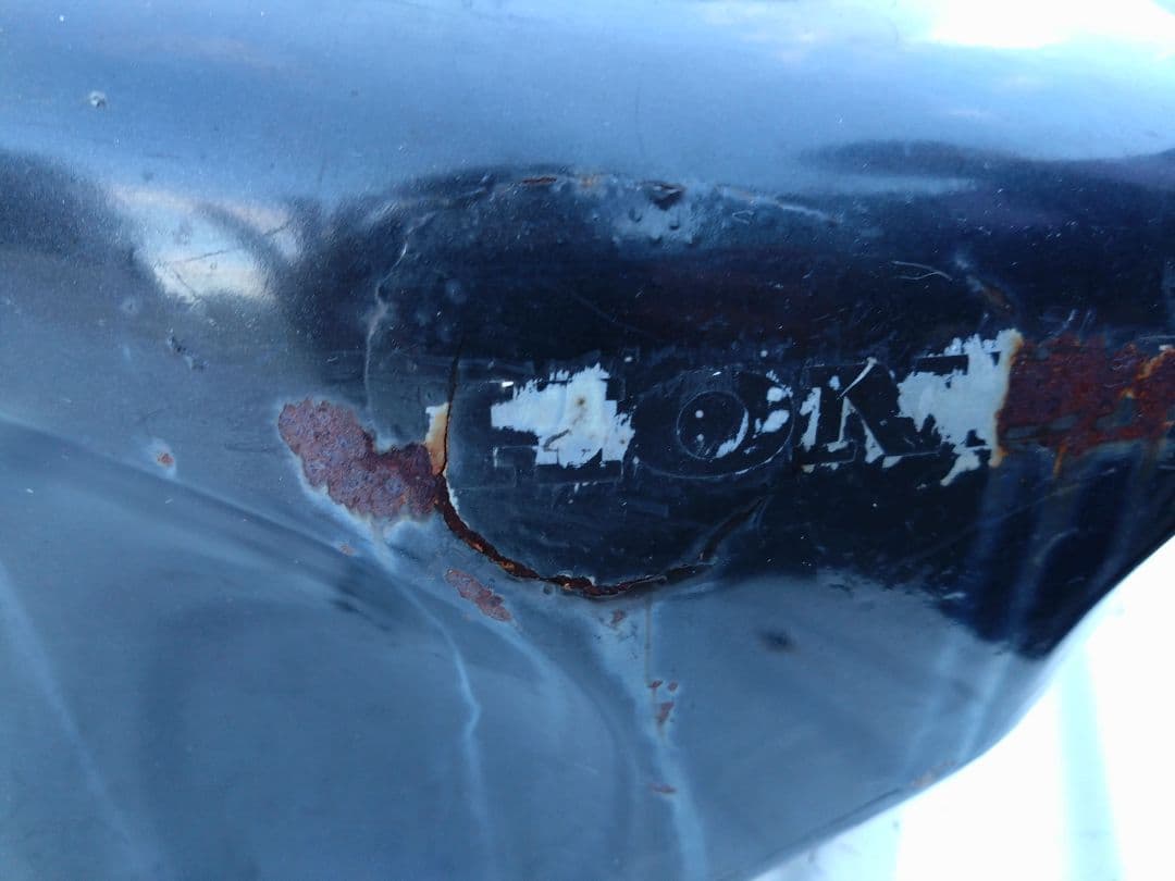 HONDANSR250R MC21 ガソリンタンク ジャンク レストアベース