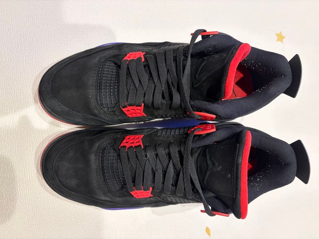 Raptorsセット Jordan 4 30cm& Tシャツ 2XL