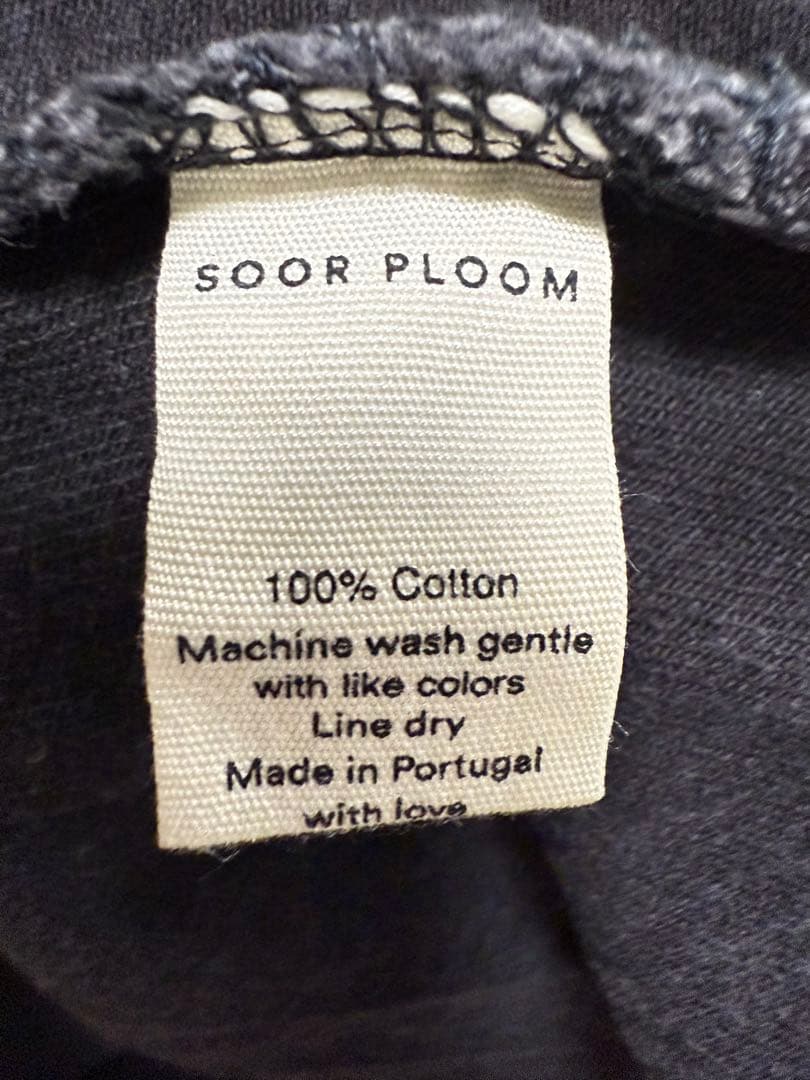 soor ploom Tippi Pinafore （Black Denim)