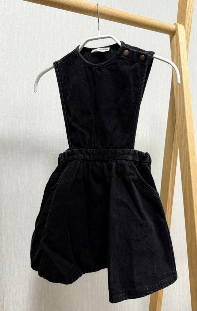 soor ploom Tippi Pinafore （Black Denim)