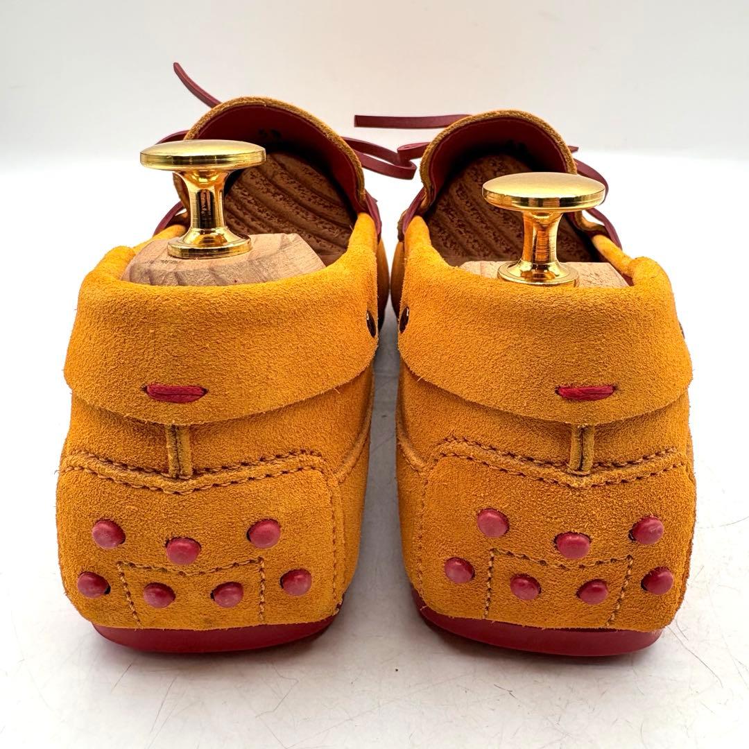 極美品✨ トッズ ゴンミーニ デッキシューズ 【5 1/2】 イエロー スエード