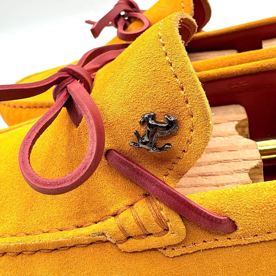 極美品✨ トッズ ゴンミーニ デッキシューズ 【5 1/2】 イエロー スエード