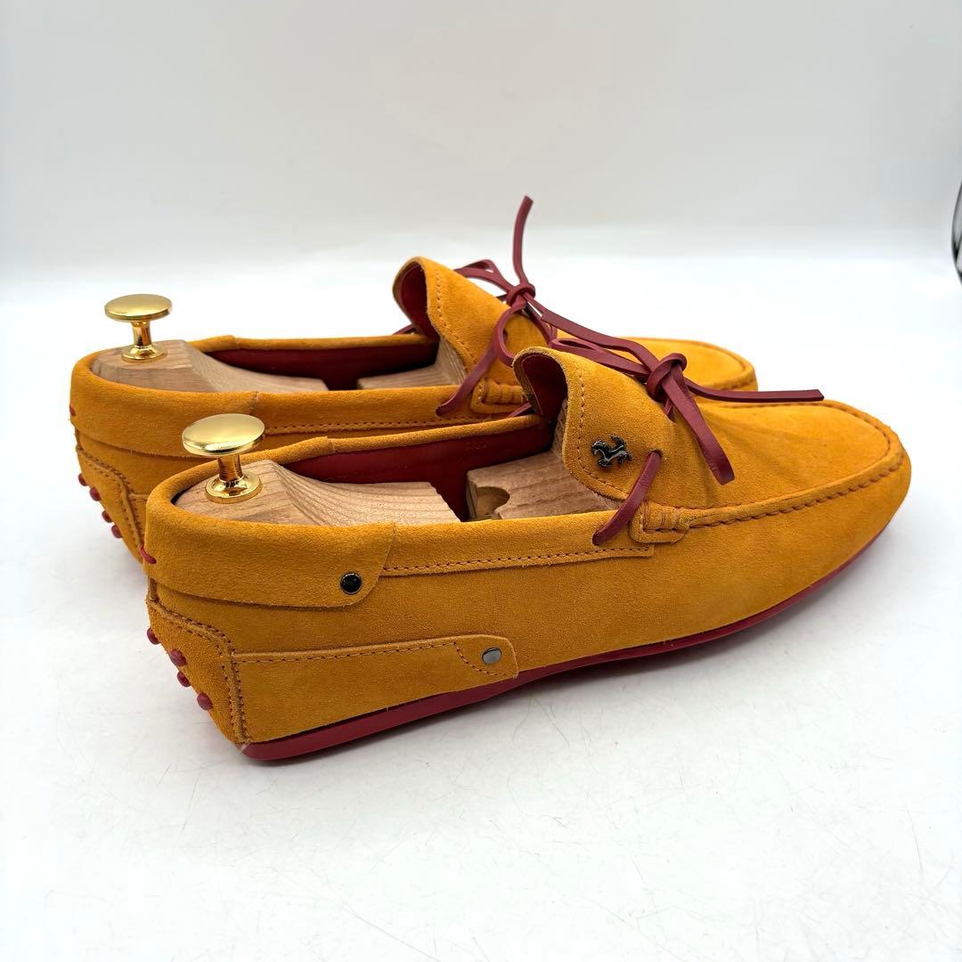 極美品✨ トッズ ゴンミーニ デッキシューズ 【5 1/2】 イエロー スエード