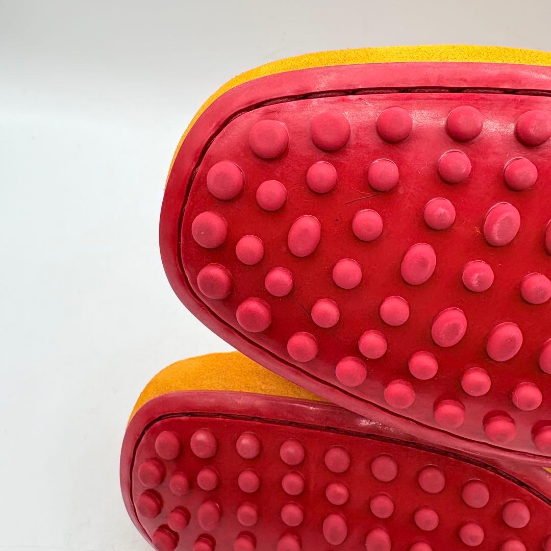 極美品✨ トッズ ゴンミーニ デッキシューズ 【5 1/2】 イエロー スエード