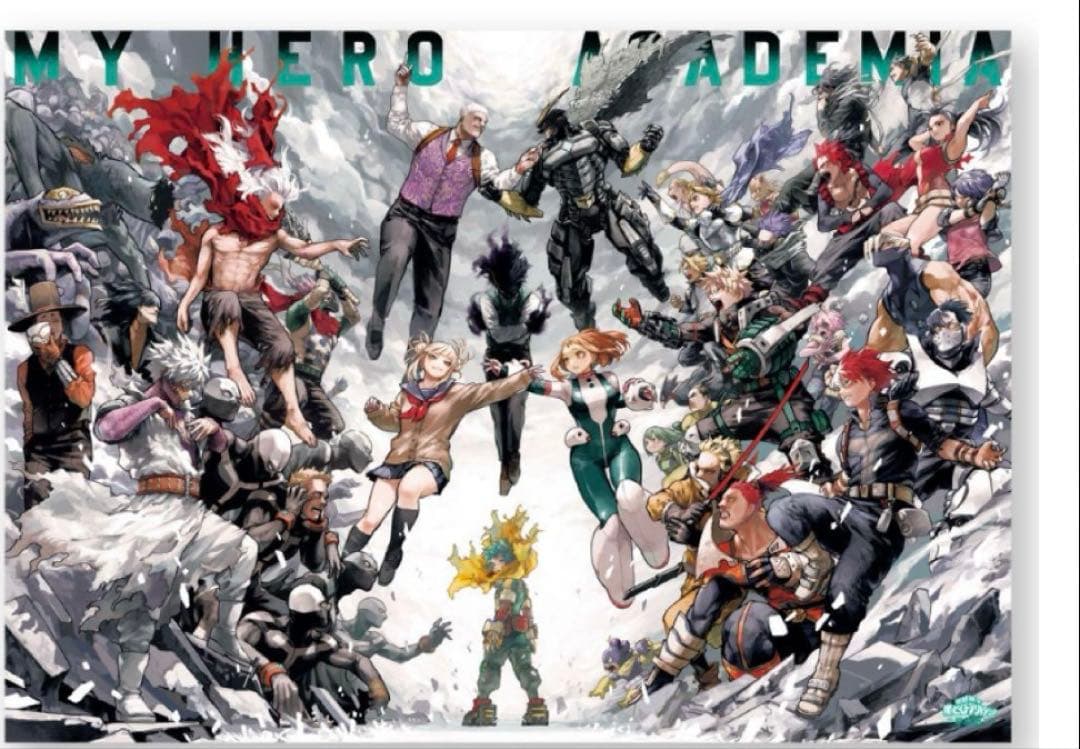 ヒロアカ 原画展 ポスター　3枚セット