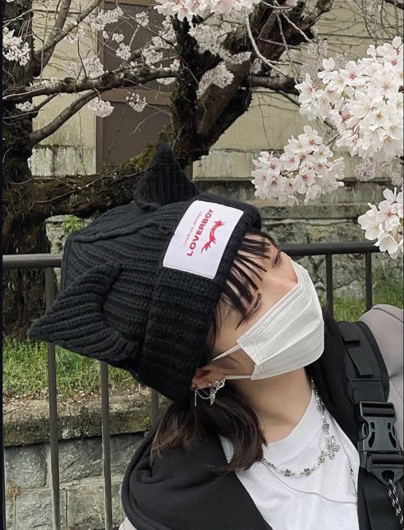 Charles Jeffrey LOVERBOY ニット帽 PINK【男女兼用】