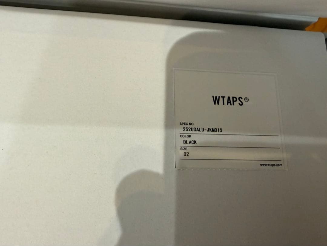 WTAPS MA-1 ALPHA INDUSTRIES ブラック M