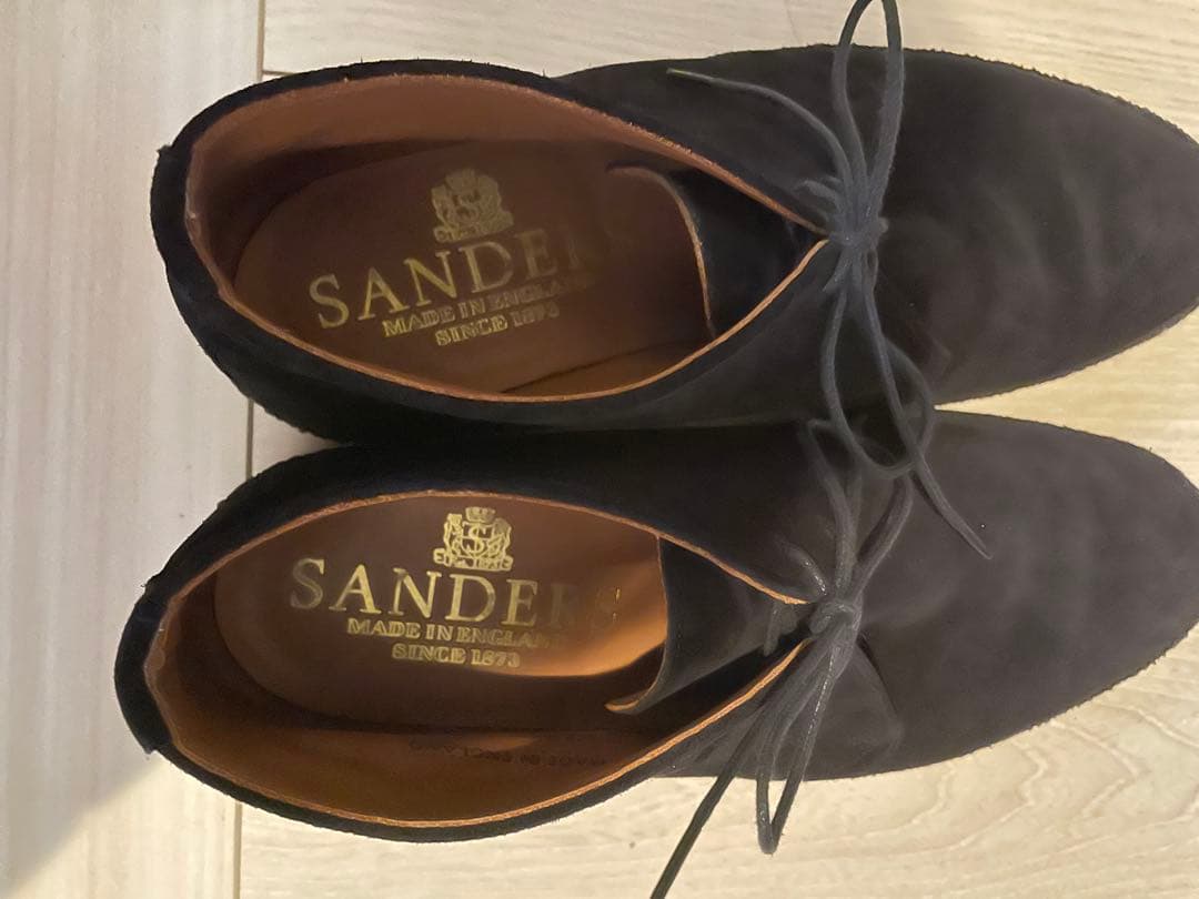 な*ん様 美品　サンダース　ブリットチャッカ　ブラック　GB8.5