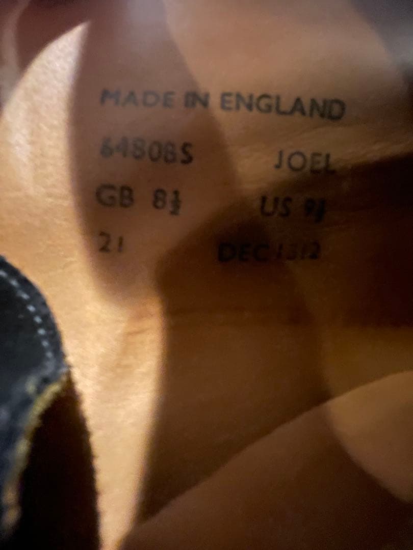 な*ん様 美品　サンダース　ブリットチャッカ　ブラック　GB8.5