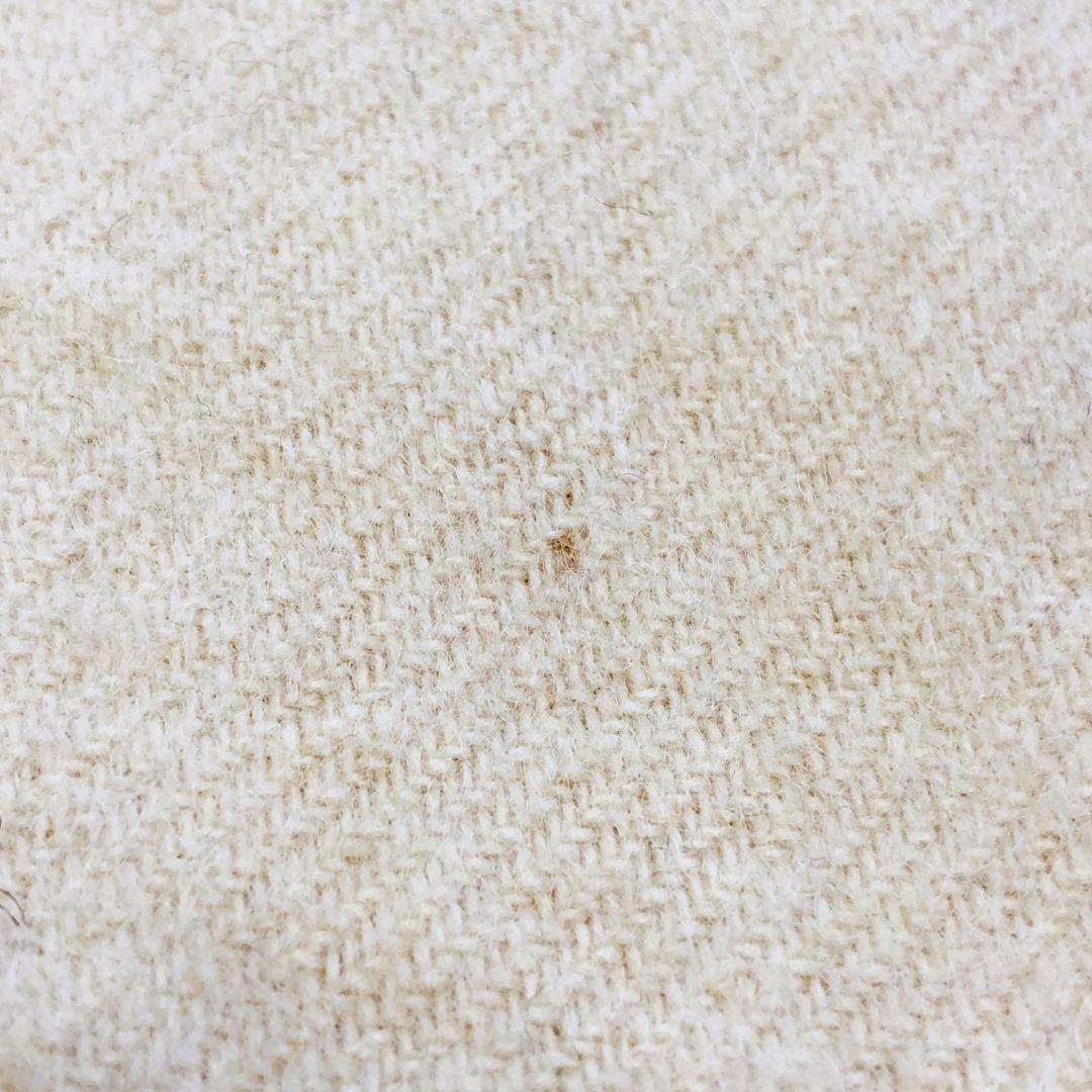 HERMES エルメス マフラー アイボリー系 タグあり 美品