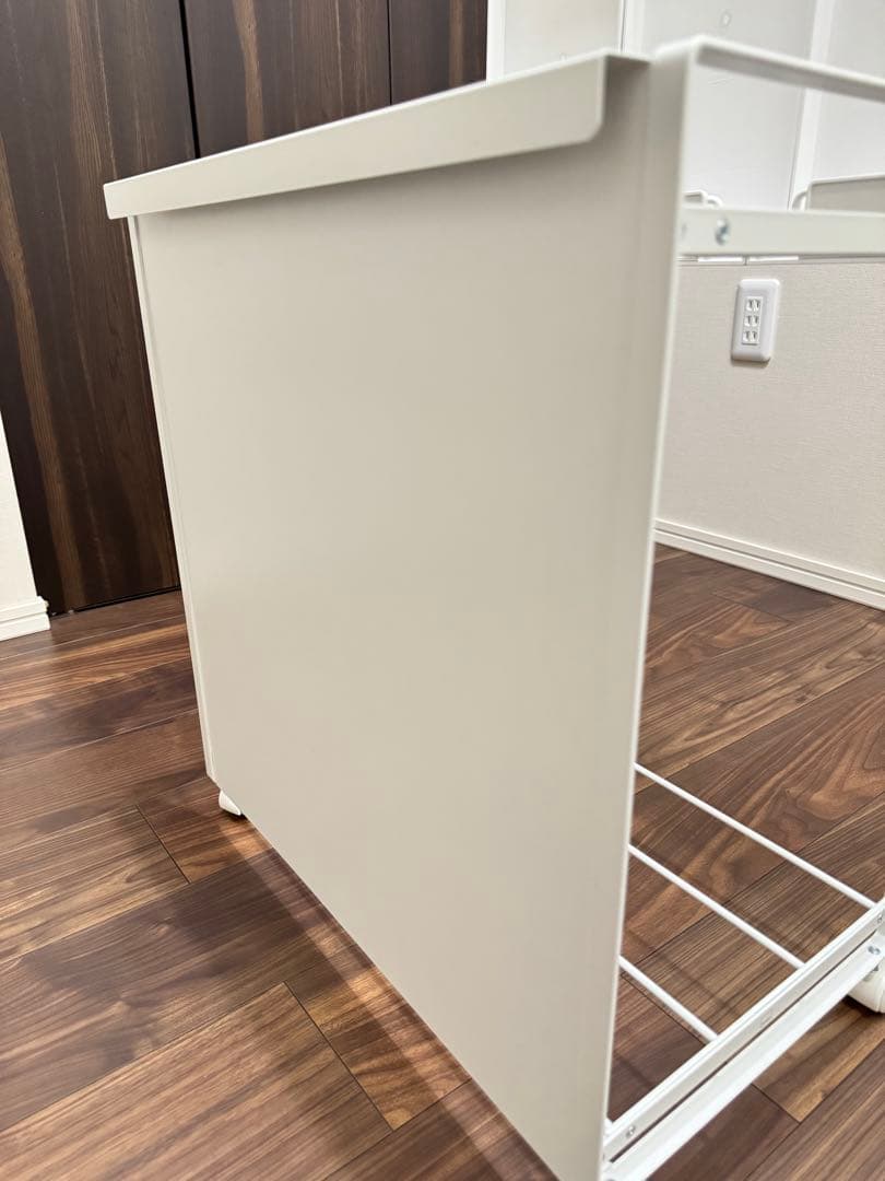 蓋付き目隠し分別ダストワゴン タワー 3分別