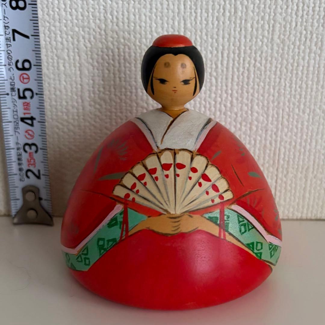 鳴子系　松谷伸吉　雛こけし　9体セット　【まとめ買い申請でお値引】伝統工芸