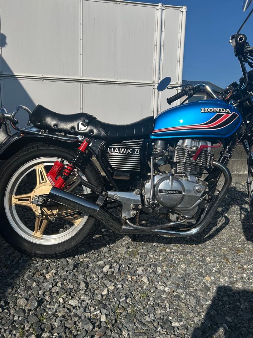 CB250t ホーク2 バブ　　マフラー