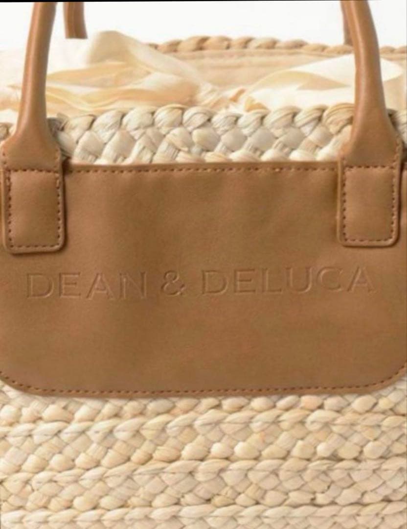 Dean and Deluca カゴバック　保冷バッグ付き(小)