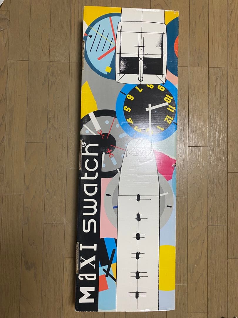 Maxi Swatch マキシスウォッチ　good morning