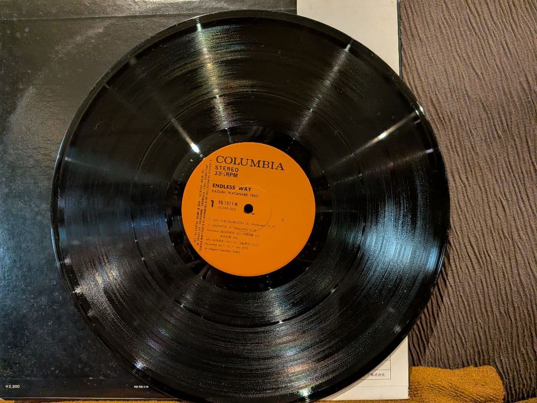 【エンドレス・ウェイ】　 渡辺香津美 LPレコード