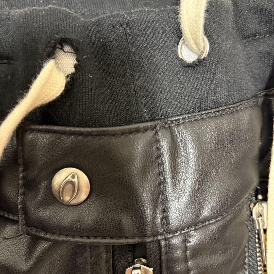 パンツ Cozy Worldwide leather cargopants S