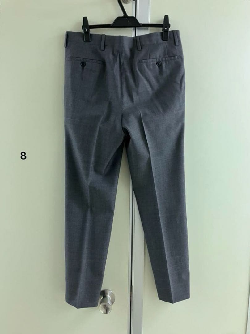 【GIEVES&HAWKES】 GREY WOOL シャークスキン スーツ