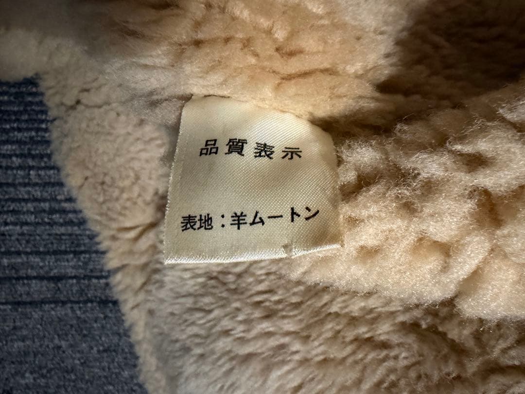 ムートンジャケット B-3 フライトジャケット　リアル羊革