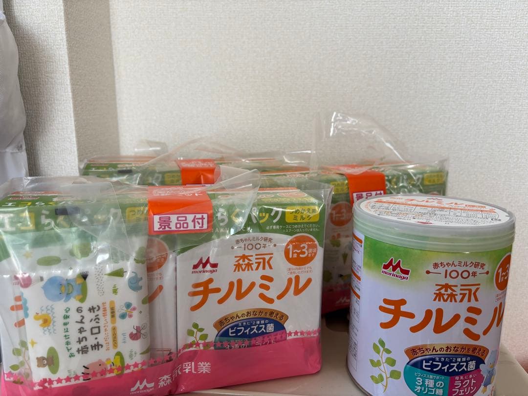 チルミル フォローアップミルク 800g1缶 エコらくぱっく6箱