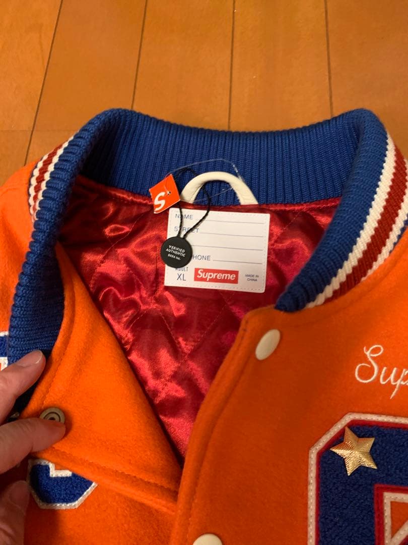 【未使用品】Supreme Tiger Varsity Jacket 2023