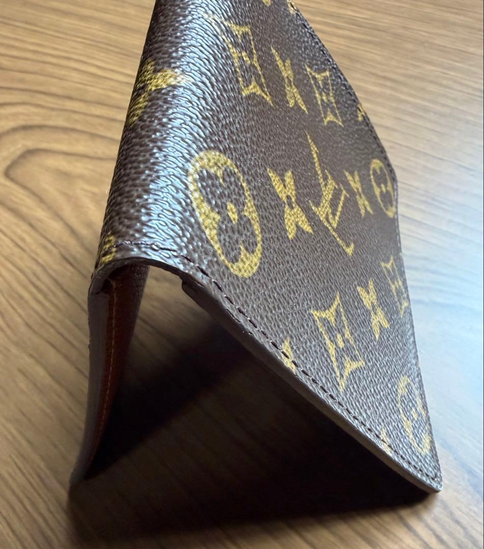 【美品】LouisVuitton 二つ折り財布 モノグラム