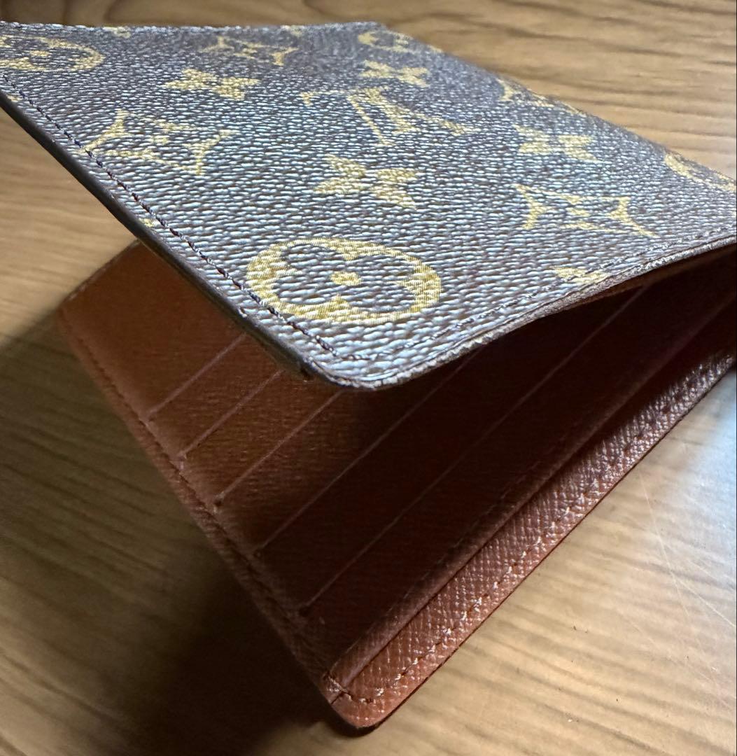 【美品】LouisVuitton 二つ折り財布 モノグラム