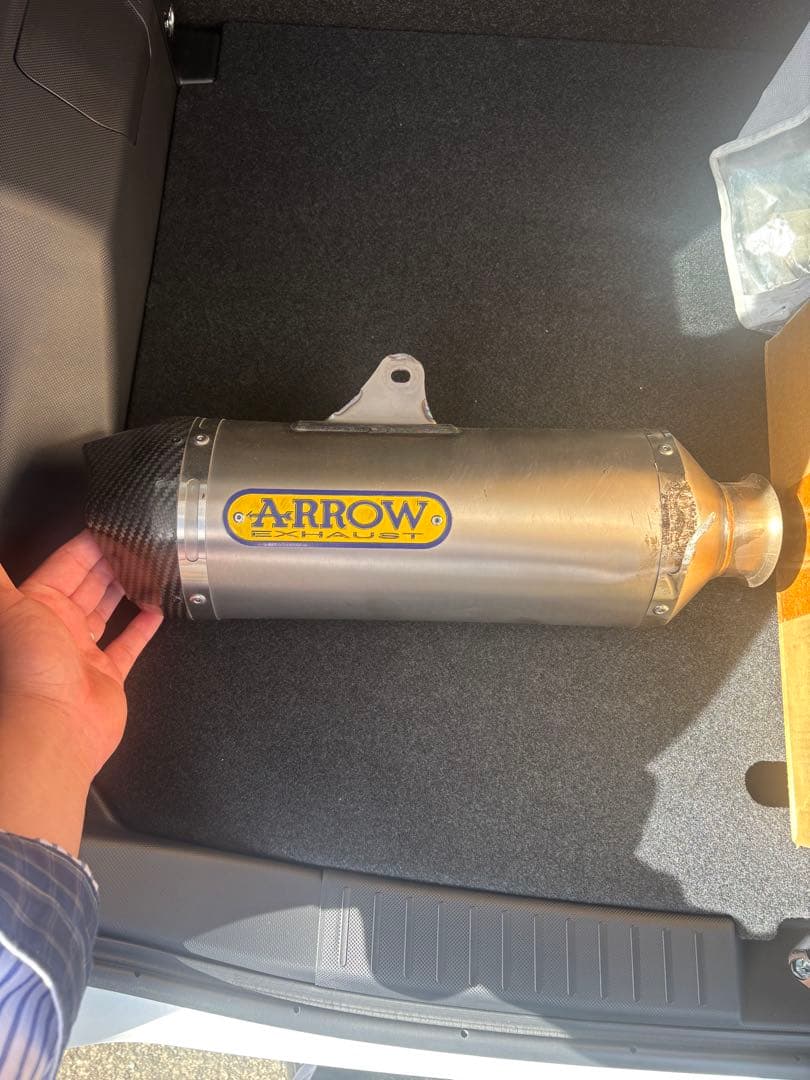 最終値下げ！ARROW ステンレススチール マフラー