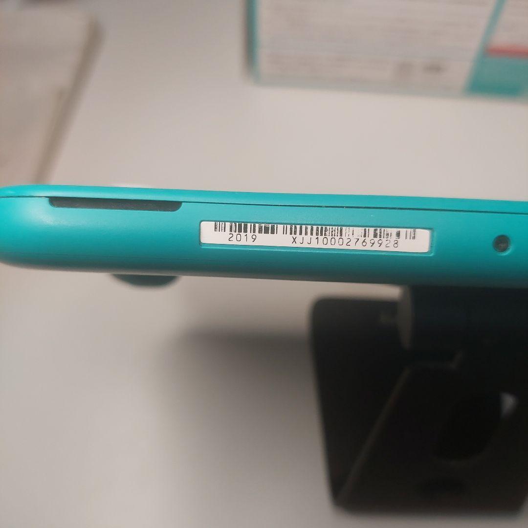 【動作品】Switch Lite本体 ターコイズ 箱あり 充電器 SDカード付き