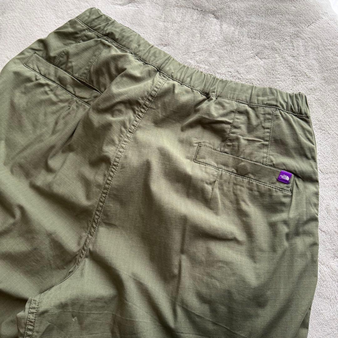 美品 THE NORTH FACE Ripstop ワイドクロップドパンツ 32